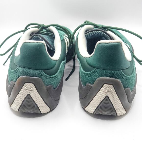 Adidas Puig Skateboarding Sneakers Size 7.5 Green Suede Retro 80s - Picture 5 of 9